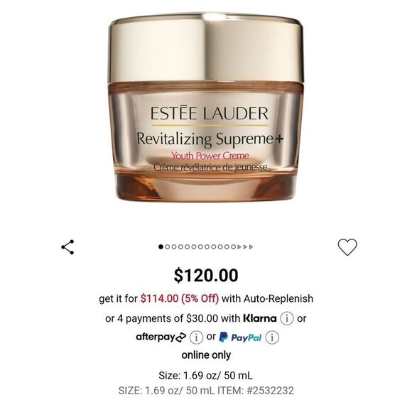 Estee Lauder Revitalizing Supreme Youth + Power Creme - Picture 10 of 15